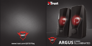 説明書 Trust 23737 Argus スピーカー