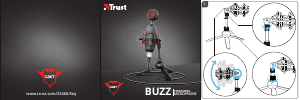 Manuale Trust 23466 Buzz Microfono