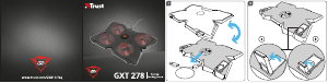 Руководство Trust 20817 GXT 278 Охлаждающая подставка для ноутбука