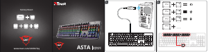 Manual Trust 22630 Asta Keyboard