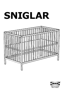 Manual IKEA SNIGLAR Pătuţ