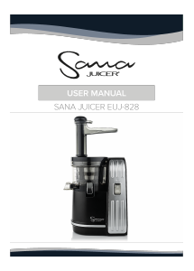 Manual Sana EUJ-828 Juicer