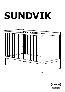 Kasutusjuhend IKEA SUNDVIK Võrevoodi
