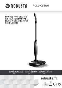 Manual Robusta Roll-clean Vacuum Cleaner