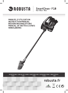 Manual de uso Robusta Smart Clean F18 Aspirador