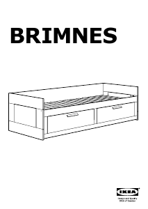Bruksanvisning IKEA BRIMNES Bäddsoffa