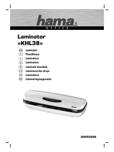 Mode d’emploi Hama KHL38 Plastifieuse