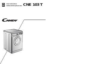 Manual Candy CNE 103T-04S Washing Machine