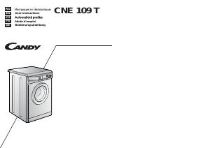 Manual Candy CNE 109TRU Washing Machine