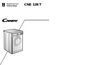 Manuale Candy CNE 128TV-01S Lavatrice