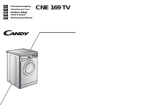 Instrukcja Candy CNE 169TV-83S Pralka