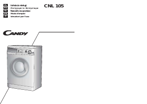 Manuale Candy CNL 085-03S Lavatrice