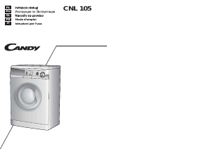 Instrukcja Candy CNL 105-37S Pralka