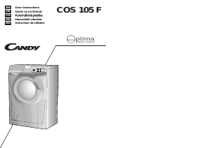Priručnik Candy COS 105F/1 - 36S Stroj za pranje rublja