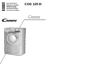 Instrukcja Candy COS 125D/1-16S Pralka