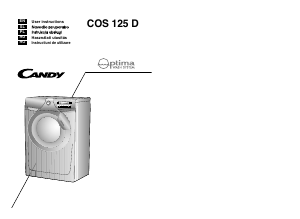 Manual Candy COS 125D/L1-S Washing Machine