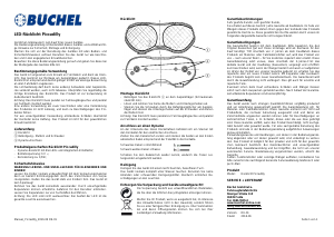 Bedienungsanleitung Büchel Piccadilly Fahrradlampe