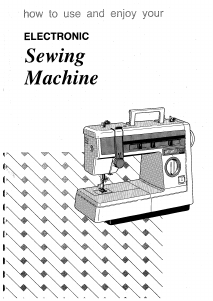 Manual Brother VX-860 Sewing Machine