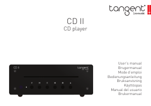 Handleiding Tangent CD II CD speler