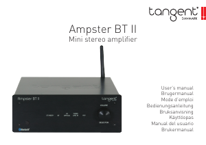 Handleiding Tangent Ampster BT II Versterker