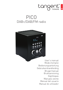 Manual de uso Tangent Pico Radio