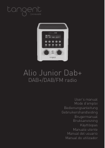 Brugsanvisning Tangent Alio Junior DAB+ Radio