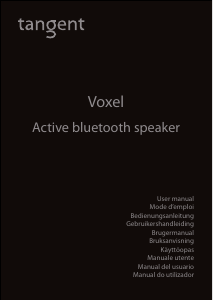 Manual de uso Tangent Voxel Altavoz