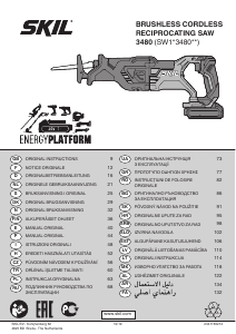Instrukcja Skil 3480 CA Piła szablasta