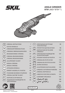 Manual Skil 9791 AB Angle Grinder