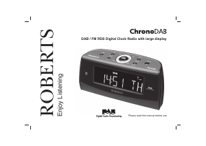 Manual Roberts ChronoDAB Alarm Clock Radio