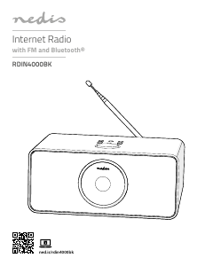 Käyttöohje Nedis RDIN4000BK Radio