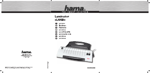 Mode d’emploi Hama L44B Plastifieuse