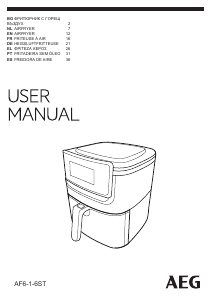 Manual AEG AF6-1-6ST Deep Fryer