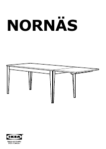 Manuál IKEA NORNAS Jídelní stůl