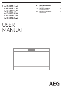 Mode d’emploi AEG AHB531D1LW Congélateur