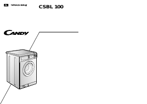 Instrukcja Candy CSBL 100 PL Pralka