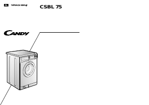 Instrukcja Candy CSBL 75 PL Pralka