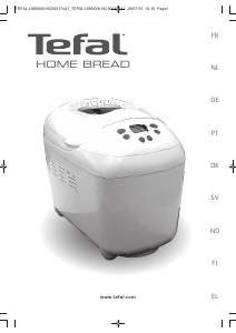 Mode d’emploi Tefal OW500130 Home Bread Machine à pain