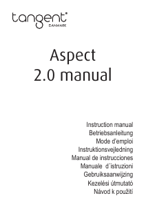 Manual de uso Tangent Aspect 2.0 Altavoz