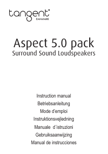 Handleiding Tangent Aspect 5.0 Luidspreker