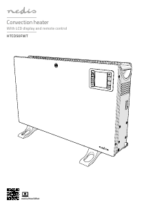 Manual de uso Nedis HTCO50FWT Calefactor
