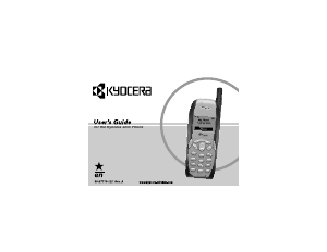 Manual Kyocera 2255 Mobile Phone