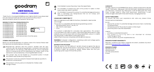 Handleiding Goodram UCU2 USB 2.0 USB stick