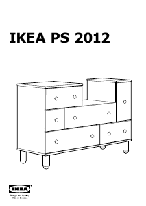 Manual IKEA PS 2012 Dresser