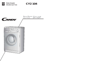 Mode d’emploi Candy CY1 084-16S Lave-linge