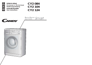 Manual Candy CY2 104-16S Washing Machine