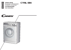 Manual Candy CYNL 084-03 S Washing Machine