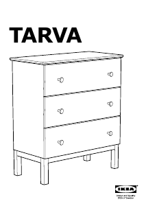 Manuál IKEA TARVA Toaletní stolek