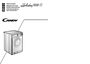 Manual Candy Holiday 1000 TL Washing Machine