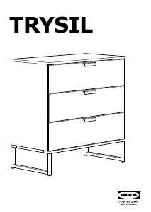 Mode d’emploi IKEA TRYSIL Commode